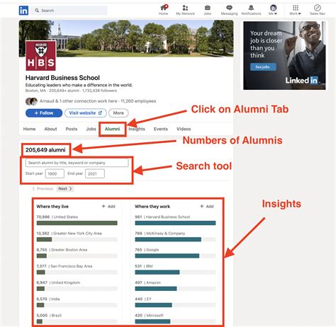 LinkedIn Alumni Tool