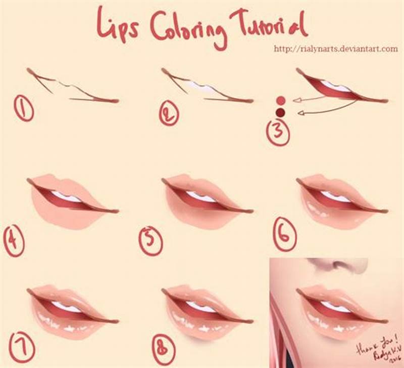 Lip Coloring Tutorial
