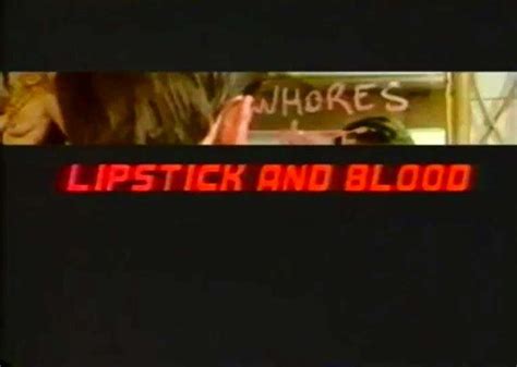 Lipstick and Blood (1984) film online,Lindsay Shonteff,Jane Linter,Joseph Peters