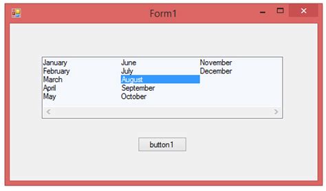 Multi-Column C#