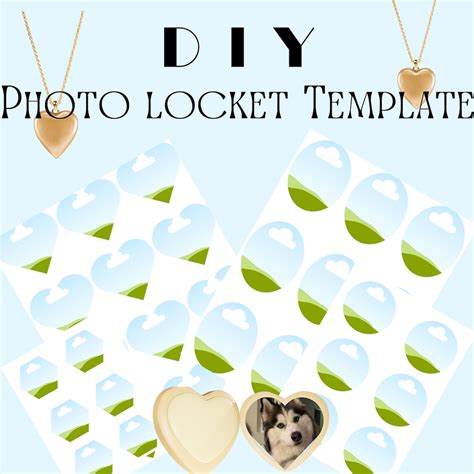Locket Picture Template