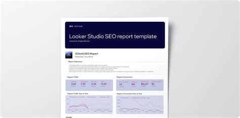 Looker Studio Seo Report Template