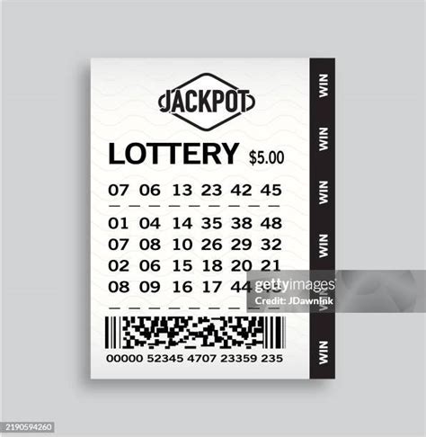 Lottery Ticket Template
