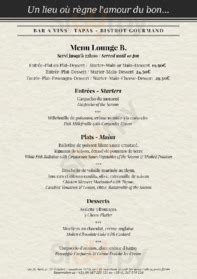 Lounge B. à Amboise