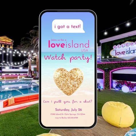 Love Island Template