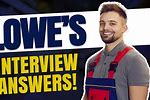 Lowe's Interview Process