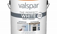 Lowe's Valspar White Paint
