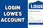 Lowe's.com Login