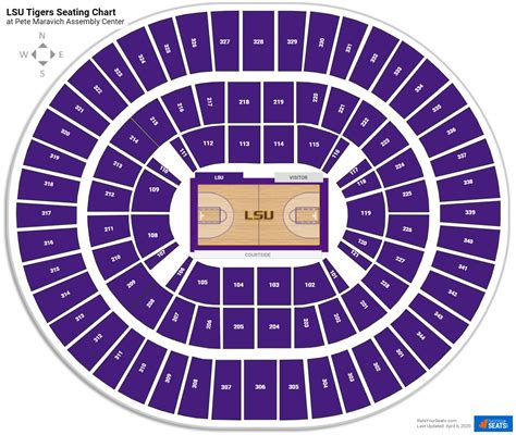 Lsu Basketball Seating Chart