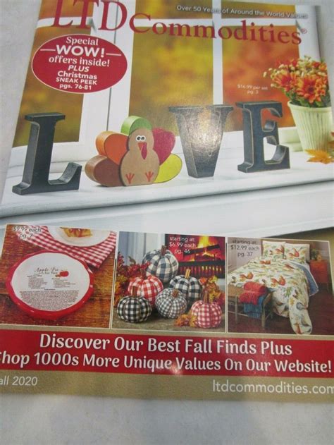 Ltd Commodities Order Catalog