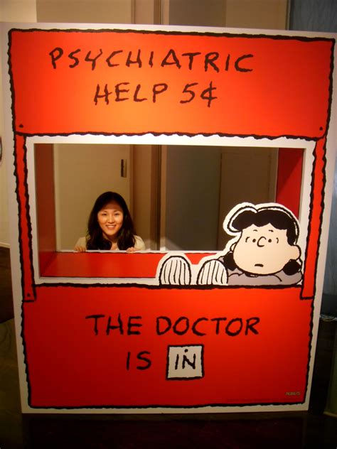 Lucy Psychiatric Help Booth Peanuts Template