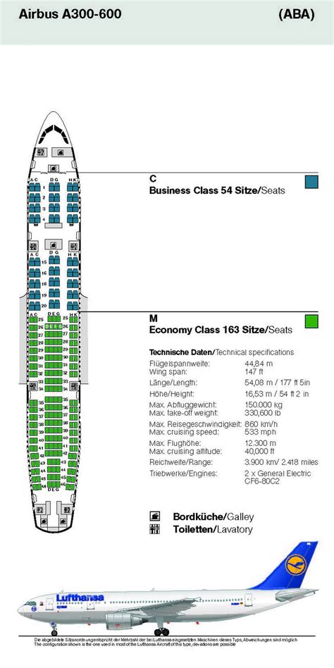 Lufthansa Airplane Seating Chart