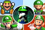 Luigi Deaths and Game Over Screens