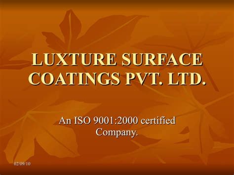Luxture Surface Coatings Pvt. Ltd.