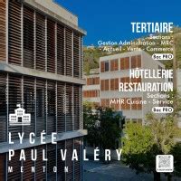 Lycée Professionnel Paul Valéry à Menton