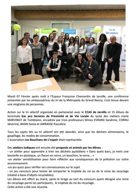 Lycée des Métiers Marie Marvingt à Tomblaine