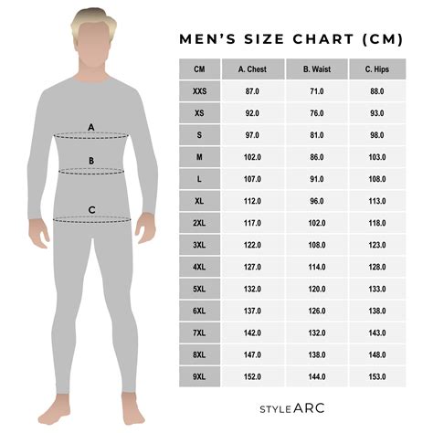 M&s Size Chart Mens