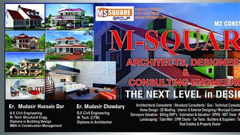 M-Square Architects Designers and consulting Engineers handwara kashmir