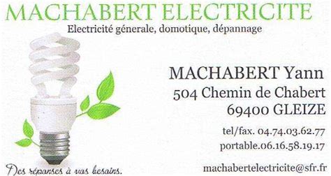 MACHABERT ELECTRICITE à Gleize