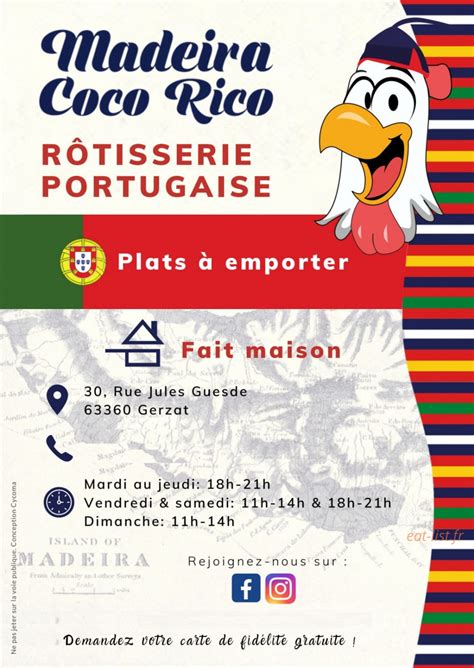 MADEIRA COCO RICO à Gerzat