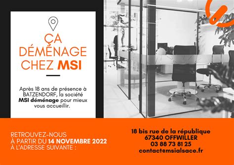 MSI ALSACE à Offwiller