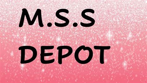 MSS DEPOT & STONES