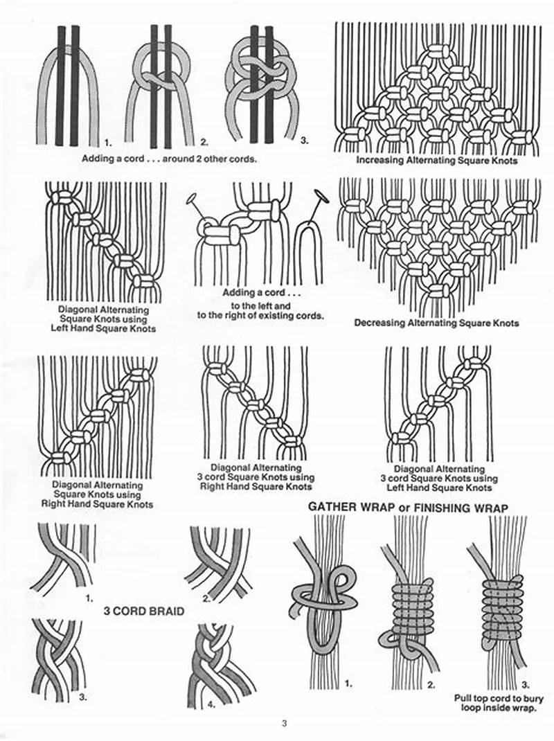 Macrame Printable Patterns