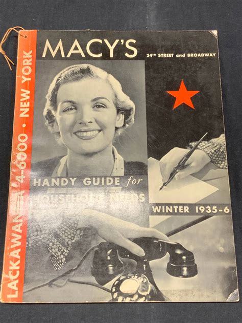 Macys Mail Order Catalog