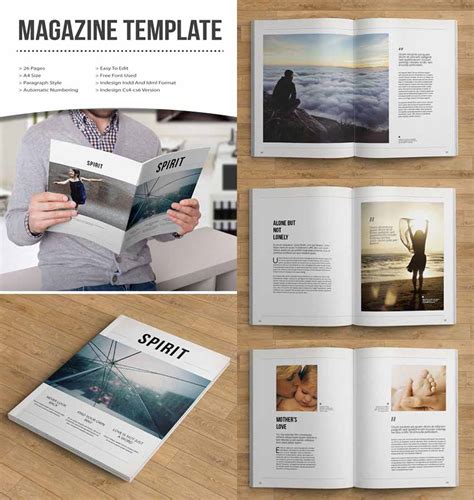 Magazine Page Layout Templates