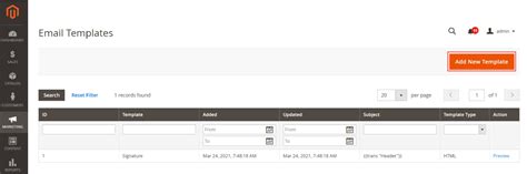 Magento Email Templates