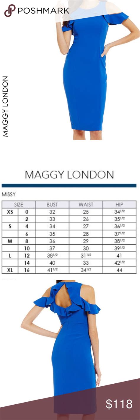 Maggy London Size Chart