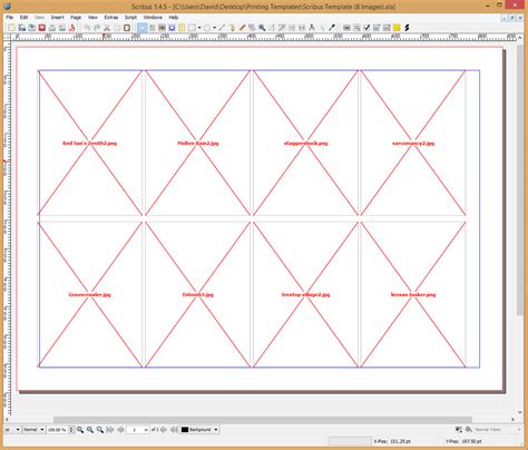 Magic Card Proxy Template