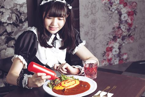 Maid Cafe in Japan