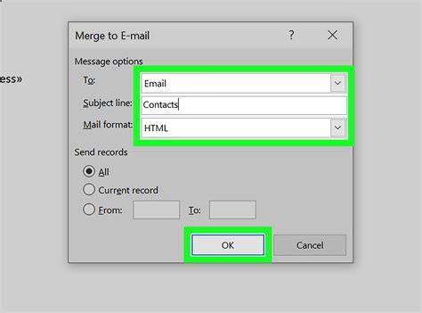 Mail Merge