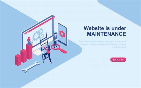 Maintenance Web Template