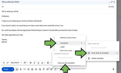 Make An Email Template In Gmail