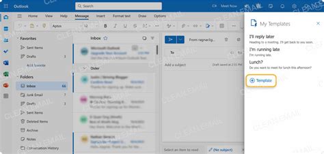 Make Outlook Email Template
