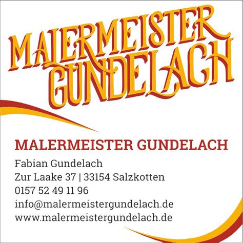 Malermeister Gundelach