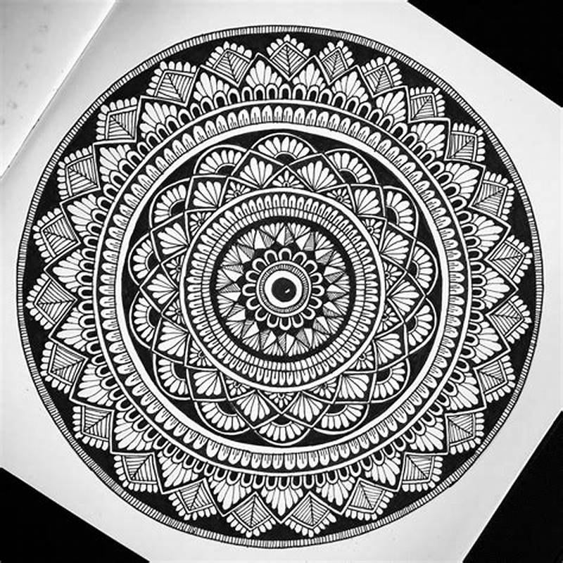 Mandala Drawing Pattern Design