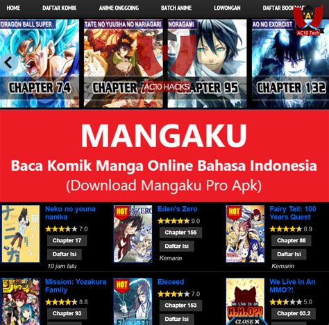 Mangaku Web ID APK Indonesia subtitle