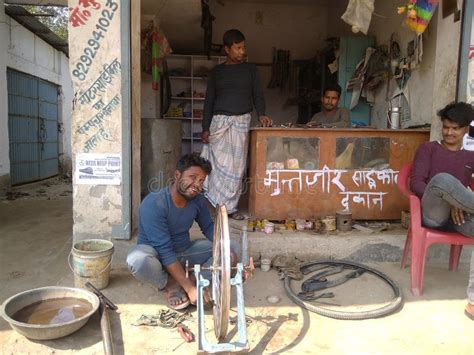 Manmoni pan shop and cycle repairing house , Chilling