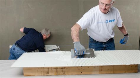 Mapei Trowel Size Chart