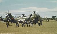 Marine Helicopters in Vietnam War