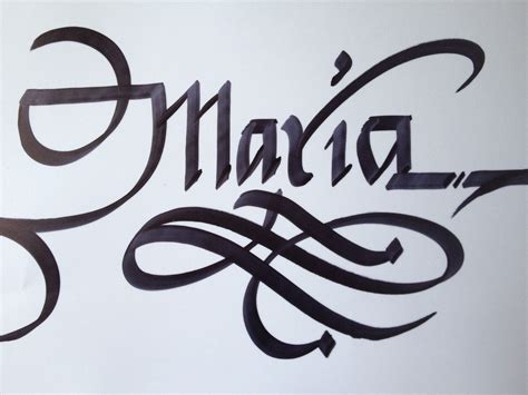 Mariya Calligraphy Design & Fashion Trends