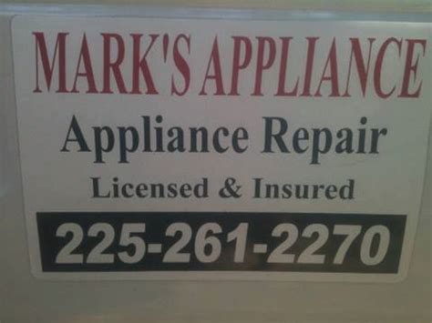 Mark's appliance repair
