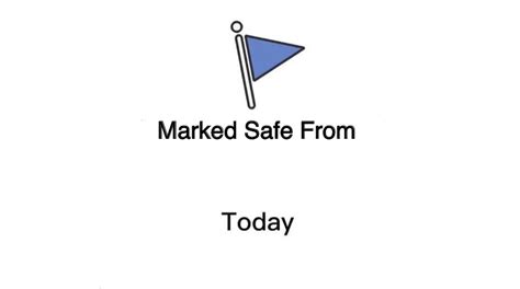 Marked Safe Facebook Meme Template