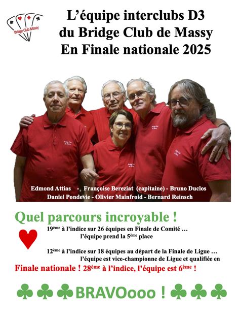 MassyBridgeClub à Massy