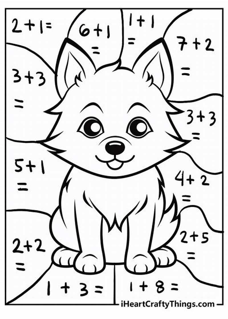 Math Coloring Sheets