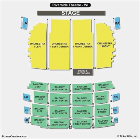 Mecca Milwaukee Seating Chart