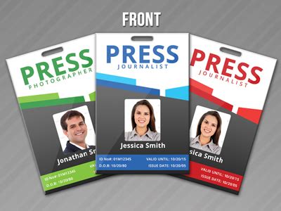 Media Credentials Template